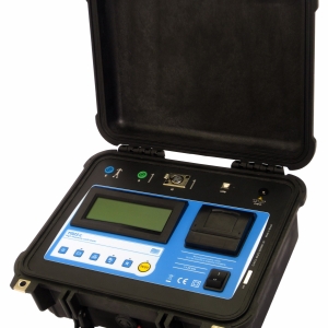 TM-25R Earth Resistance Tester, 25 kHz, Memory, Bluetooth, with printer