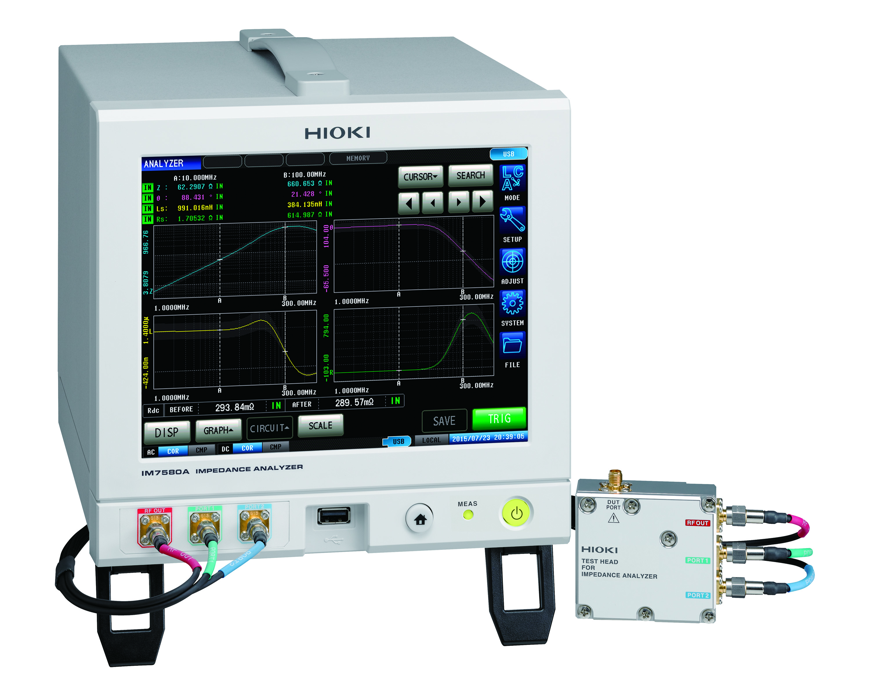 IM7580A Impedance Analyser, 1 MHz to 300 MHz
