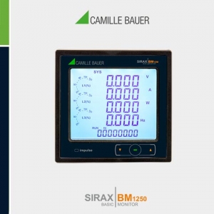 Camille Bauer SIRAX BM1250 Multifunction Programmable Power Monitor