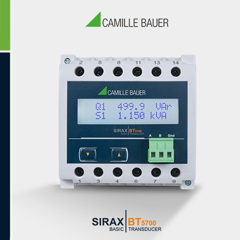 Camille Bauer SIRAX BT5700 Universal Multifunction Transducer