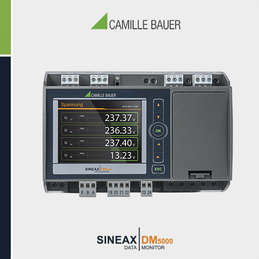Camille Bauer SINEAX DM5000 Multifunction Programmable Transducer